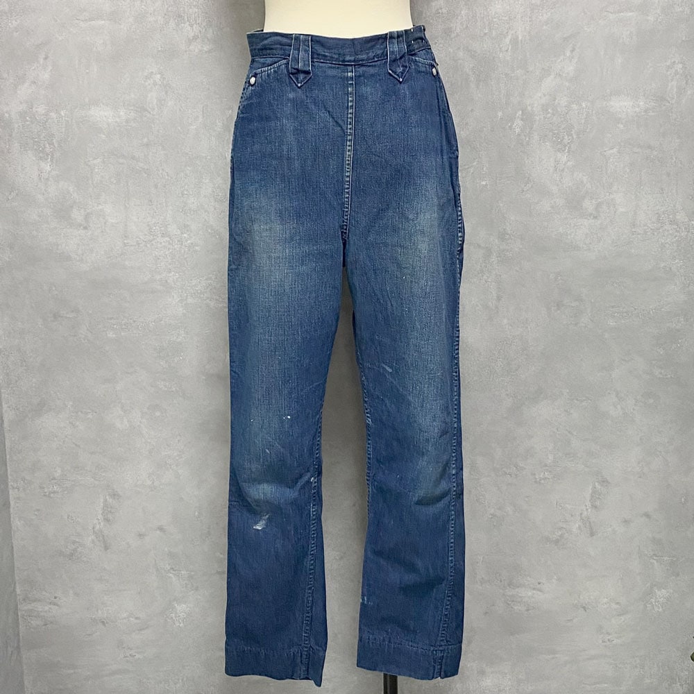 パンツ 40s 50s denim ranch pants 50's WRANGLER DENIM RANCH PANTS 50年代 ラングラー デニム