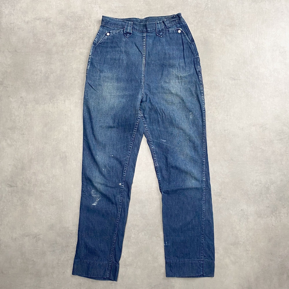 50's WRANGLER DENIM RANCH PANTS 50ǯ 󥰥顼 ǥ˥ ѥ