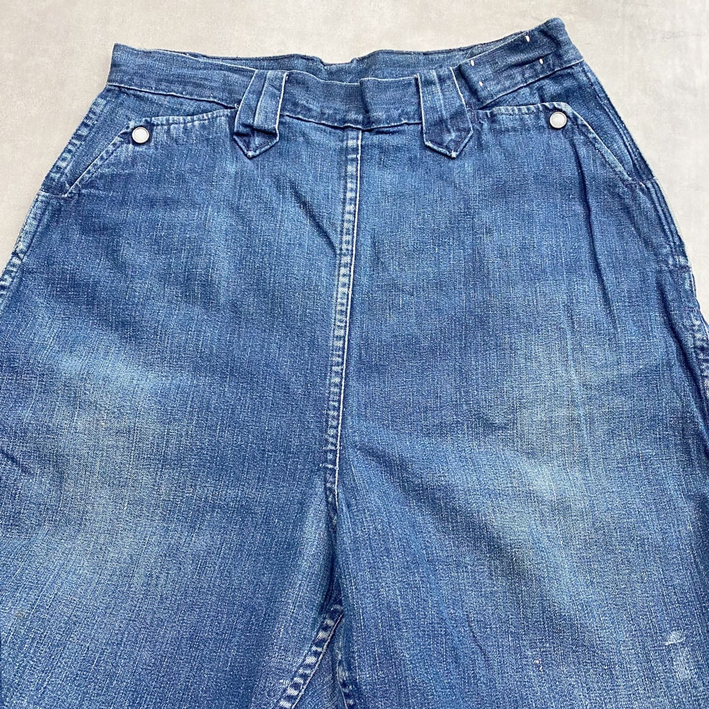 50's WRANGLER DENIM RANCH PANTS 50ǯ 󥰥顼 ǥ˥ ѥ