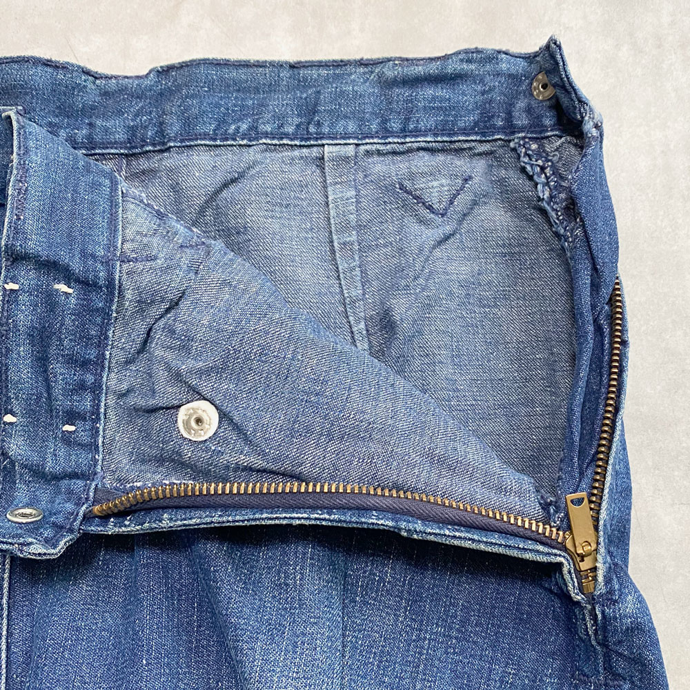 50s Vintage Denim Ranch Pants ランチパンツ 50's WRANGLER DENIM RANCH PANTS 50年代 ラングラー デニム