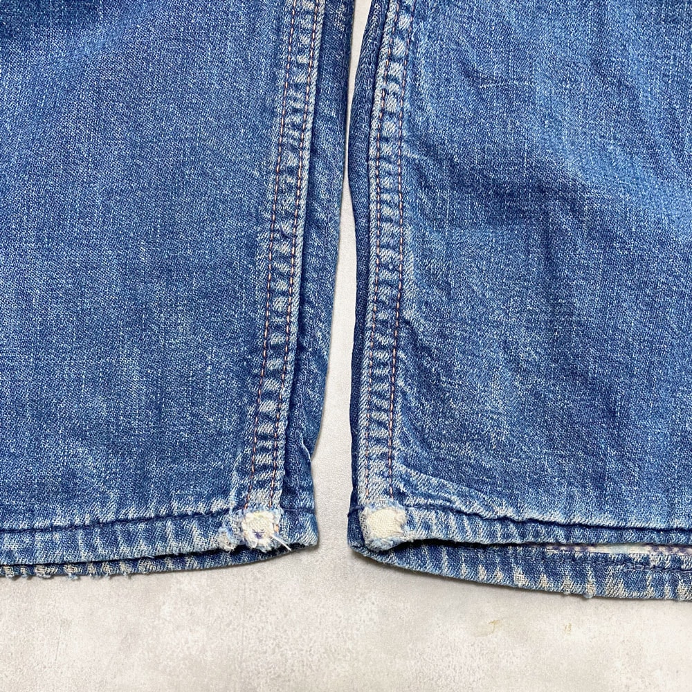 ヴィンテージ・ディーンズベア 60's JEANIES by BLUE BELL DENIM RANCH PANTS 60年代 ブルー