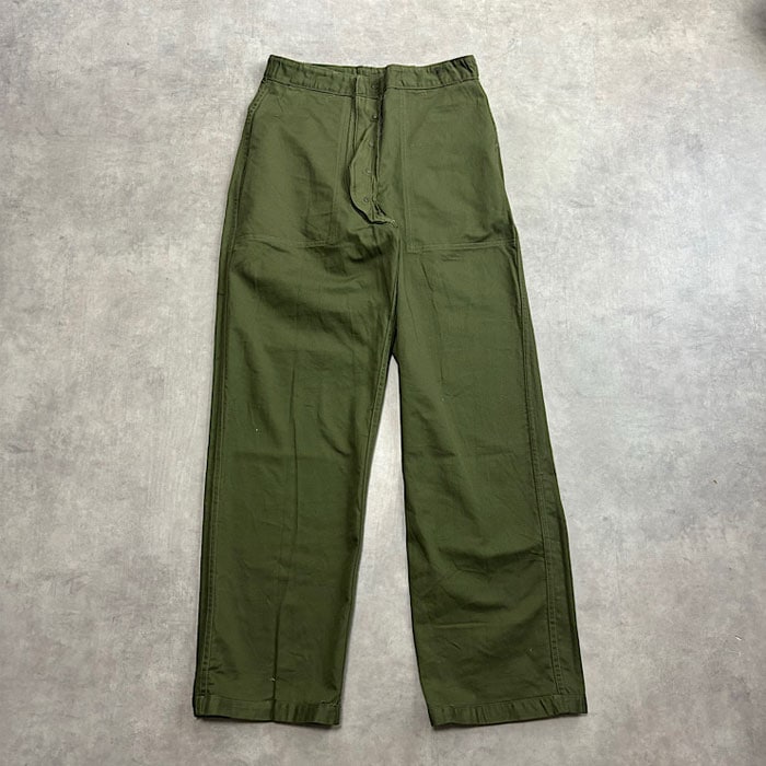 村*上様 1950s US army 13star Baker Pants 50's U.S.ARMY 13STAR BOTTON BAKER PANTS/MEDIUM 50年代