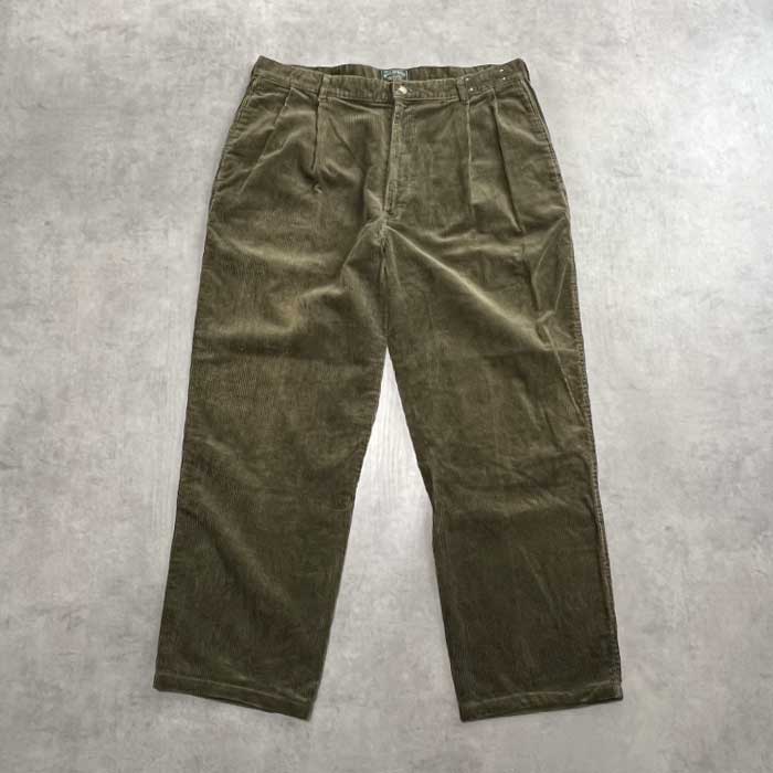 新品 90s Ralph Lauren POLO COUNTRY コーデュロイ 90'S POLO COUNTRY Couduroy Pants Made in USA GREEN W36L30 90年代