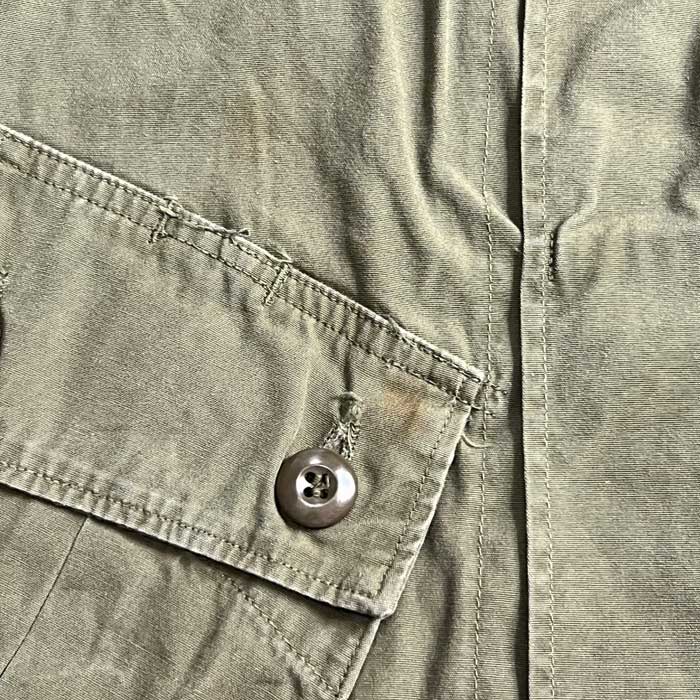 60's US ARMY 1st Jungle Fatigue Military Jacket SMALL-SHORT 60年代