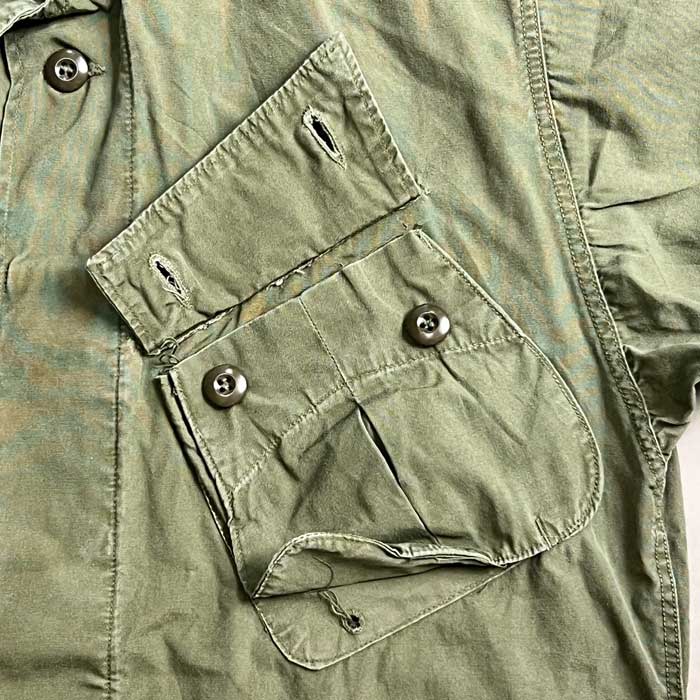 60's US ARMY 1st Jungle Fatigue Military Jacket SMALL-SHORT