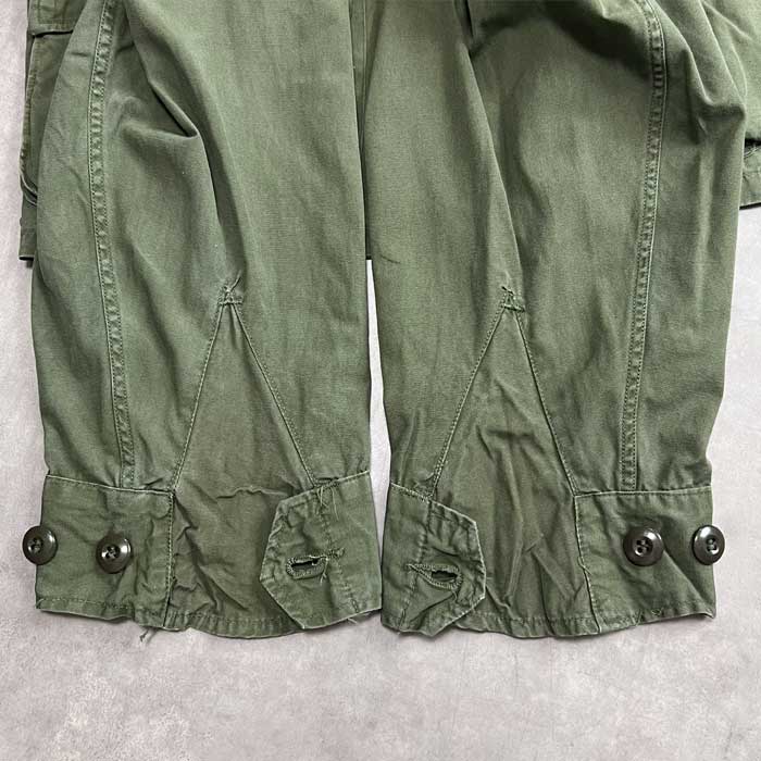 60's US ARMY 1st Jungle Fatigue Military Jacket SMALL-SHORT