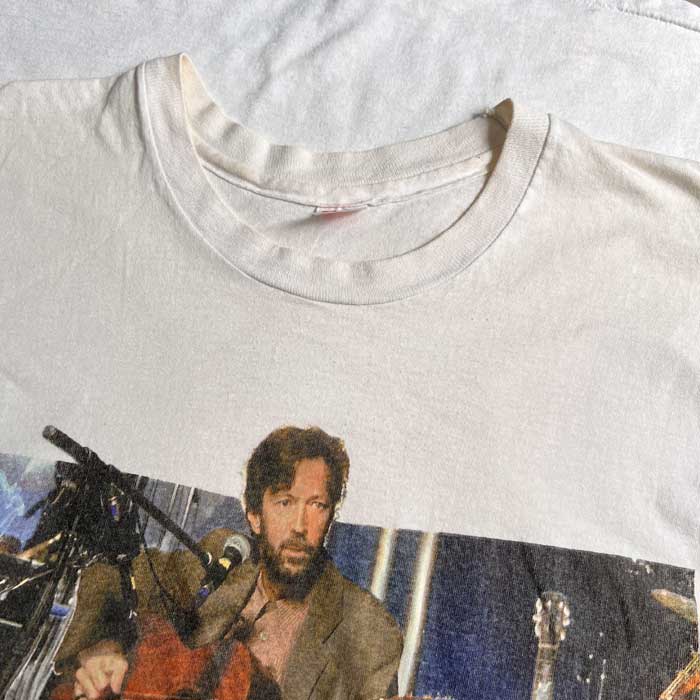 90'S ERIC CLAPTON T-SHIRTS Made in USA WHITE/L 90年代