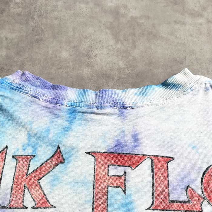 90'S PINK FLOYD THE DIVISION BELL 1994 TOUR TIE-DYE T-SHIRTS 90