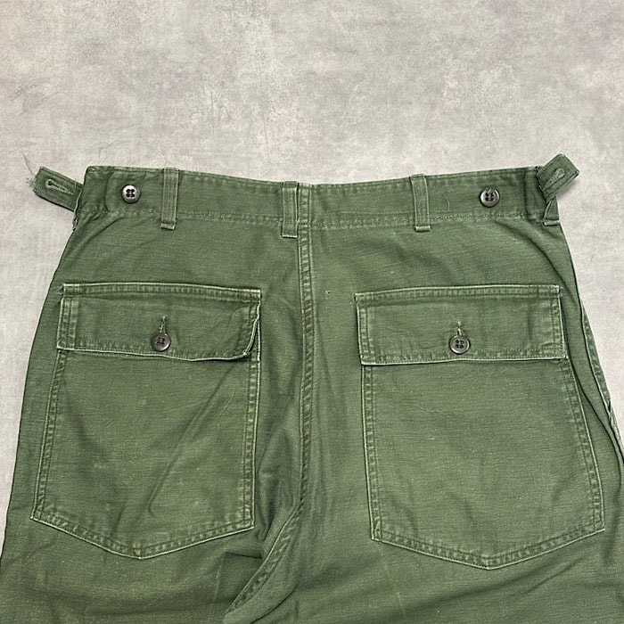 USARMY ベイカーパンツ　13スター　40s 50s 60s 60's U.S.ARMY BAKER PANTS Side Adjust MEDIUM 60年代 U.S.ARMY