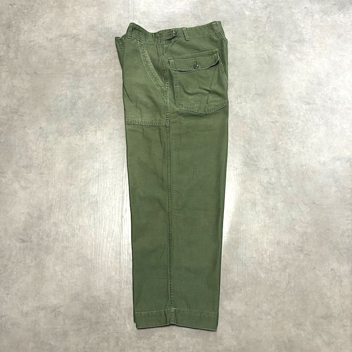 60's U.S.ARMY BAKER PANTS Side Adjust MEDIUM 60年代 U.S.ARMY