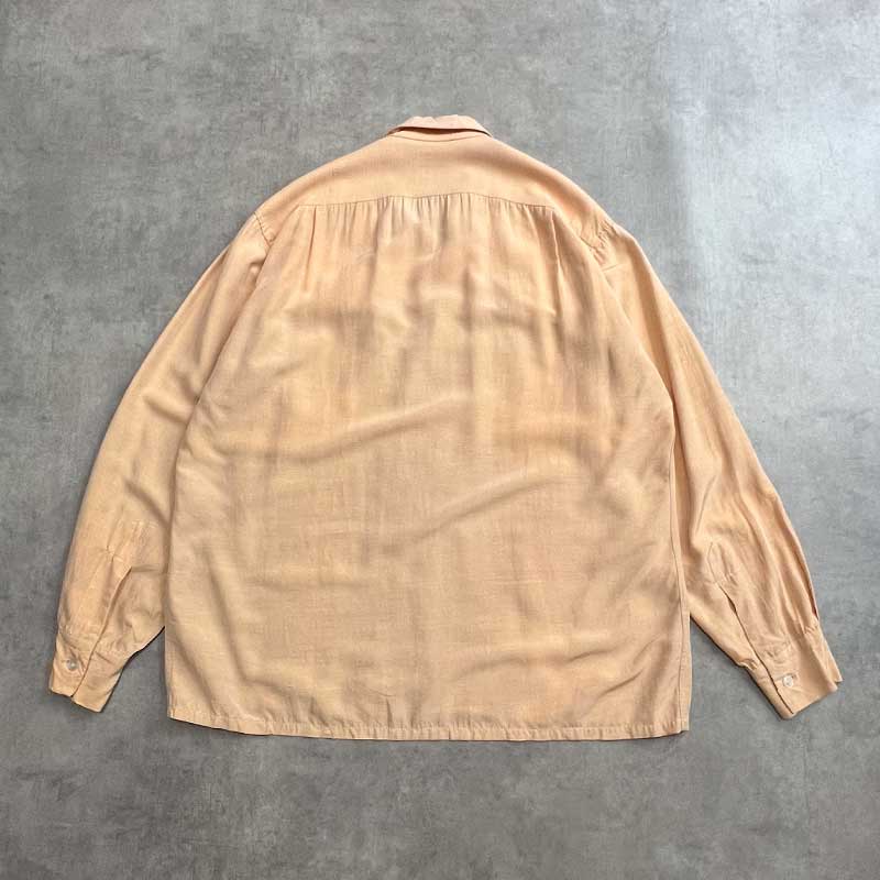 50s Ashfield by Duke of Hollywood 開襟シャツ 50'S ASHFIELD by DUKE OF HOLLYWOOD Open Collar Long Sleeve