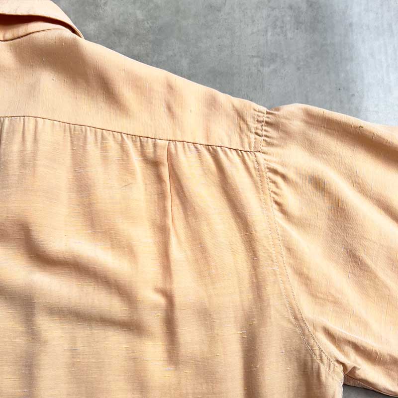 50's 60's♦️ギャバ シャツ♦️レーヨン♦️Duke of Hollywood 1960's Duke of Hollywood Rayon L/S Shirt | Unwave