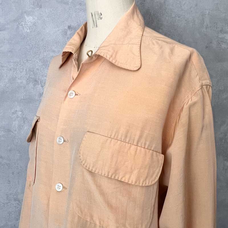 50s Ashfield by Duke of Hollywood 開襟シャツ 50's Ashfield by Duke of Hollywood レーヨンオープンカラー