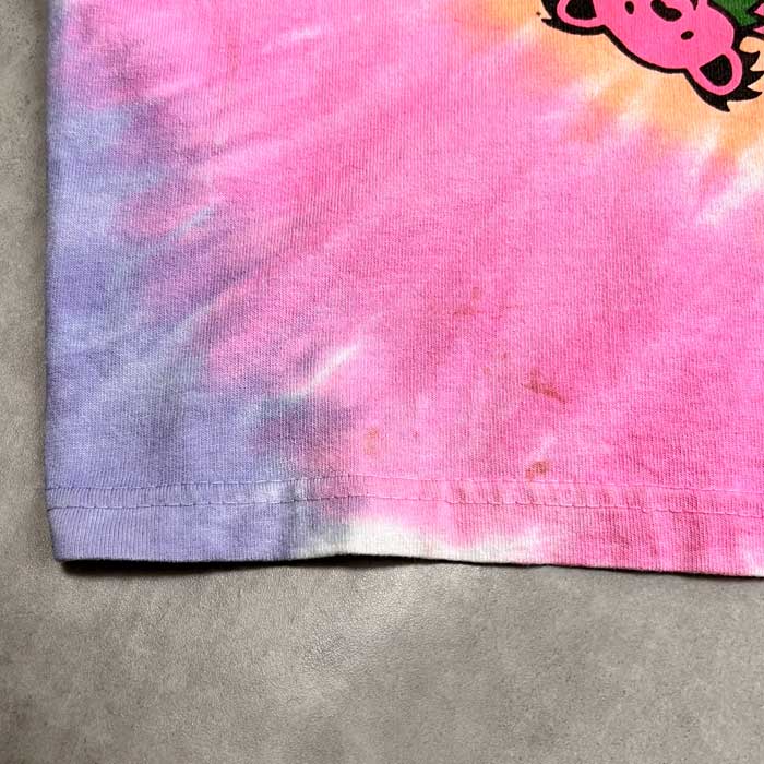 90'S LIQUID BLUE GRATEFUL DEAD BEAR TIE-DYE T-SHIRTS XL 90年代