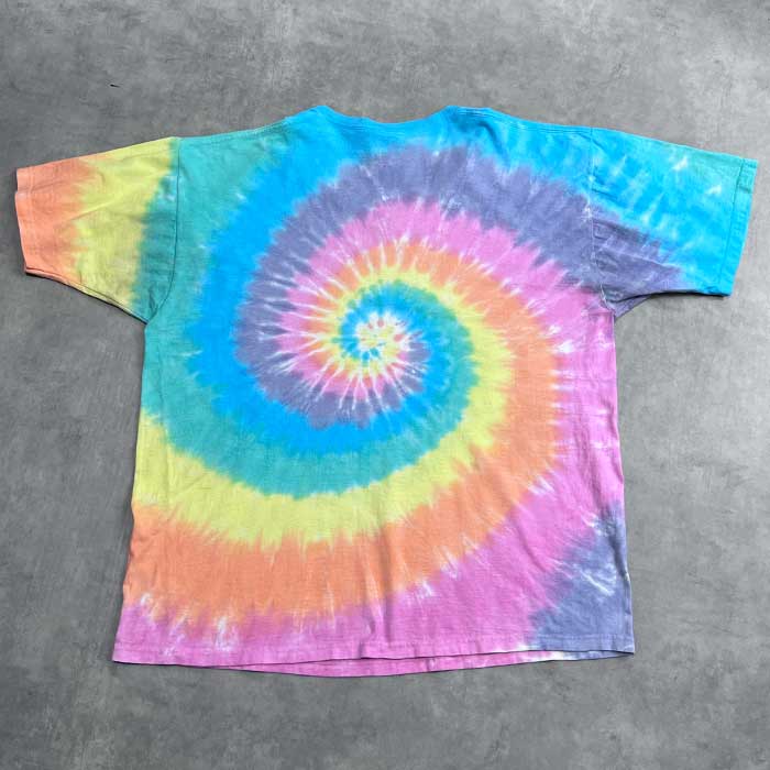 90'S LIQUID BLUE GRATEFUL DEAD BEAR TIE-DYE T-SHIRTS XL 90