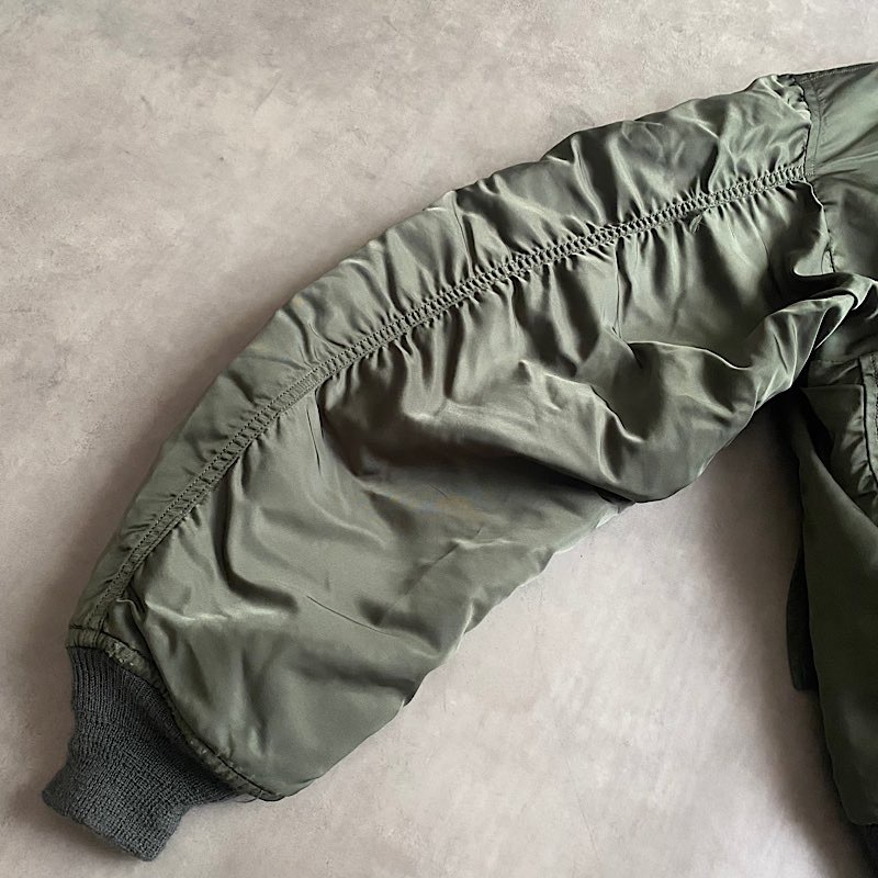 80'S USAF MA-1 MIL-J-8279F Flight Jacket LARGE フライト グランド 80'S USAF MA-1 MIL-J-8279F Flight Jacket LARGE フライト グランド