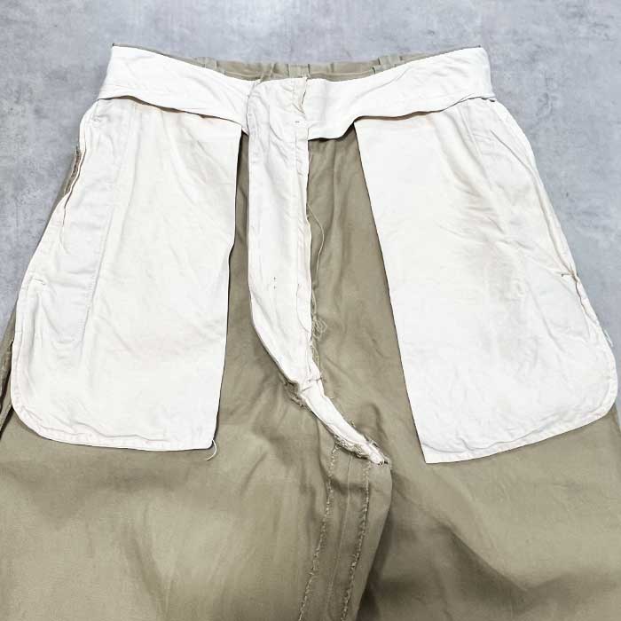 60's U.S ARMY ZIP CHINO TROUSERS W30/L34 60ǯ ꥫΦ åѡե饤  ȥ饦