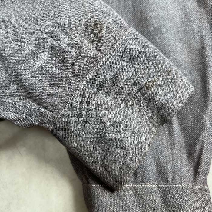 VINTAGE 50'S BUD BERMA OPEN COLLAR RAYON LONG SLEEVE SHIRTS Made