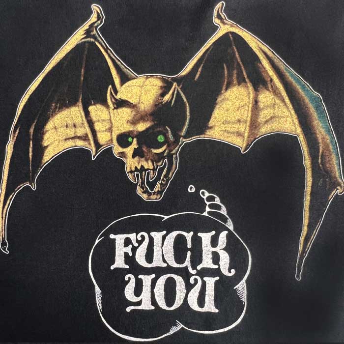 90's OVER KILL WE DON'T CARE WHAT YOU SAY T-Shirts 90年代