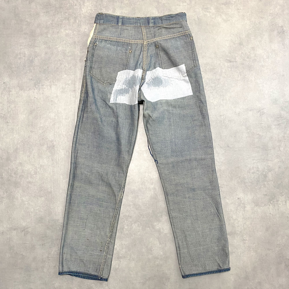 40's ATLAS DOUBLE KNEE WORK DENIM PANTS 40年代 アトラス