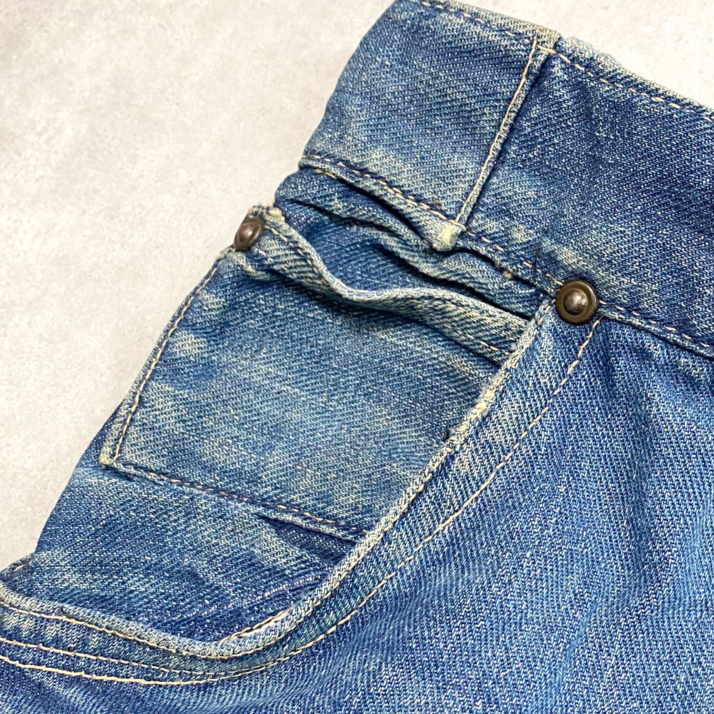 40's ATLAS DOUBLE KNEE WORK DENIM PANTS 40年代 アトラス