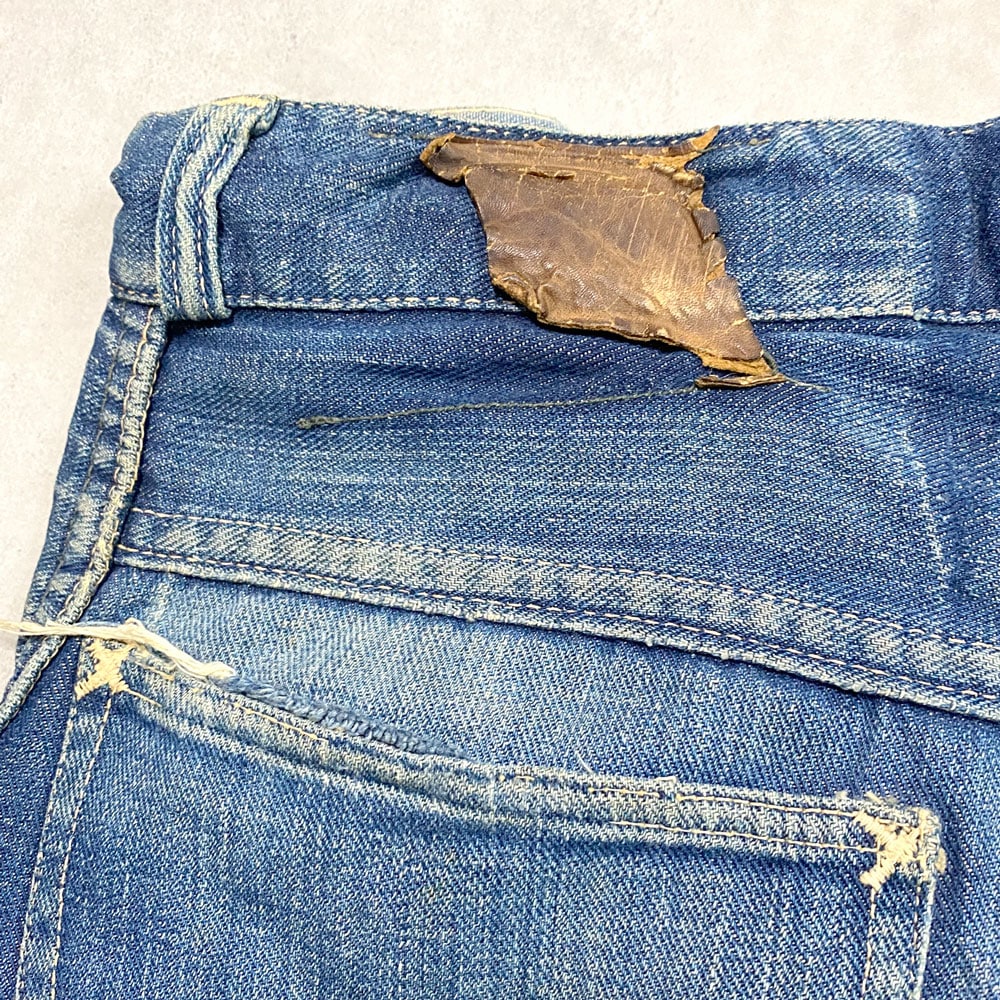 今市隆二着用 atlast 118J 42 40's ATLAS DOUBLE KNEE WORK DENIM PANTS 40年代 アトラス
