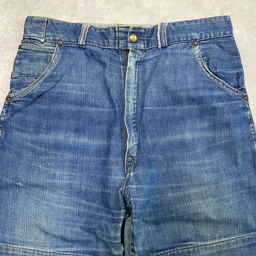 40's ATLAS DOUBLE KNEE WORK DENIM PANTS 40ǯ塡ȥ饹 ֥ˡ ǥ˥ѥ