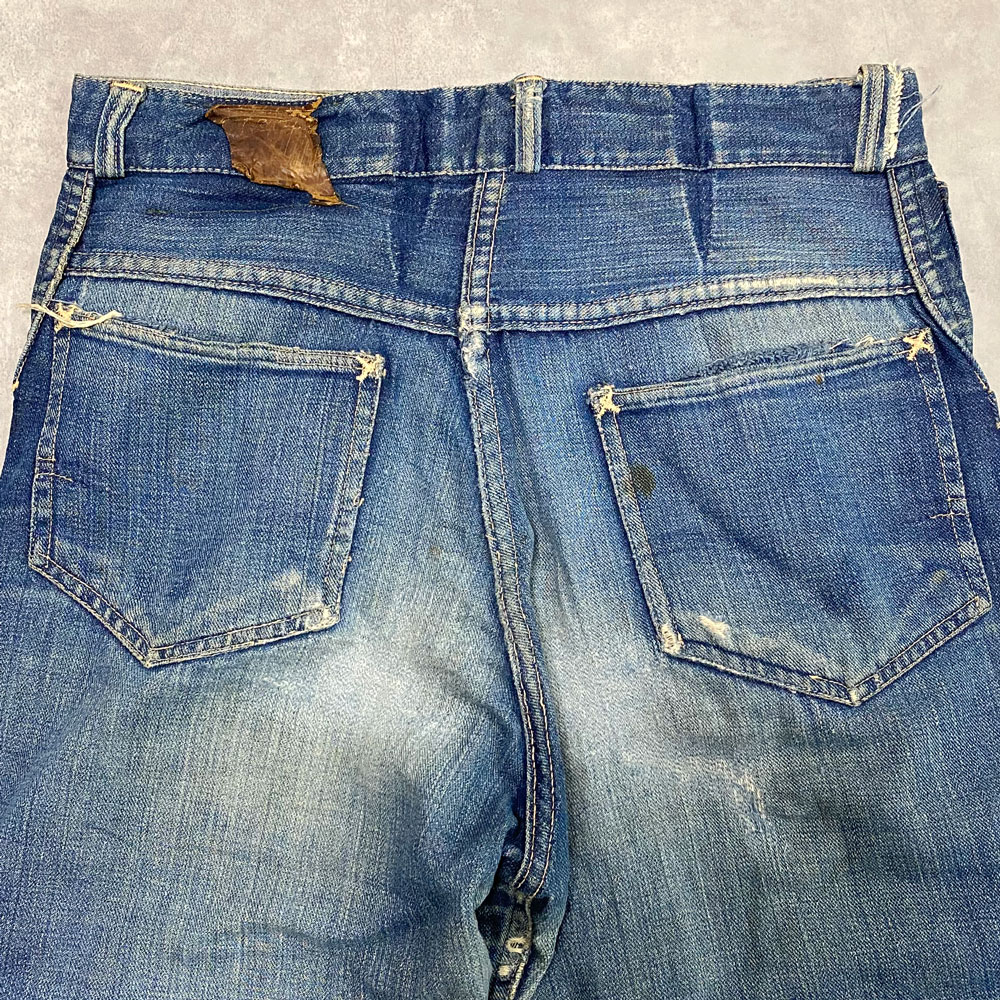 40's ATLAS DOUBLE KNEE WORK DENIM PANTS 40ǯ塡ȥ饹 ֥ˡ ǥ˥ѥ