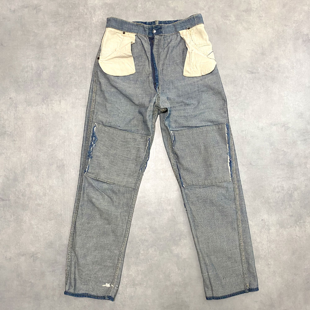 今市隆二着用 atlast 118J 42 40's ATLAS DOUBLE KNEE WORK DENIM PANTS 40年代 アトラス