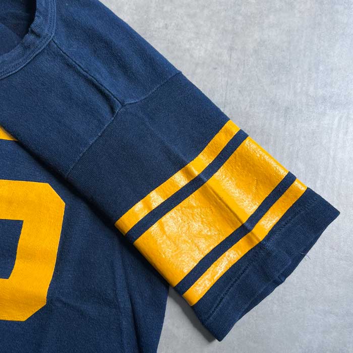 70's CHAMPION FOOTBALL T-SHIRTS M/NAVY Made in USA 70年代