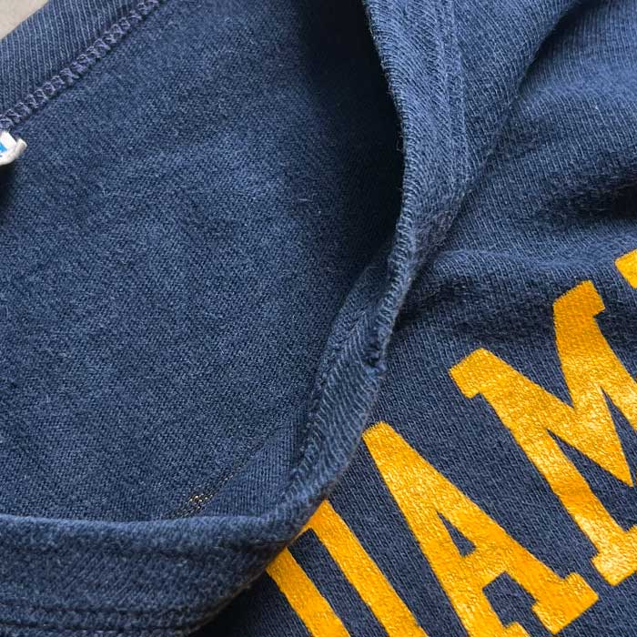 70's CHAMPION FOOTBALL T-SHIRTS M/NAVY Made in USA 70年代