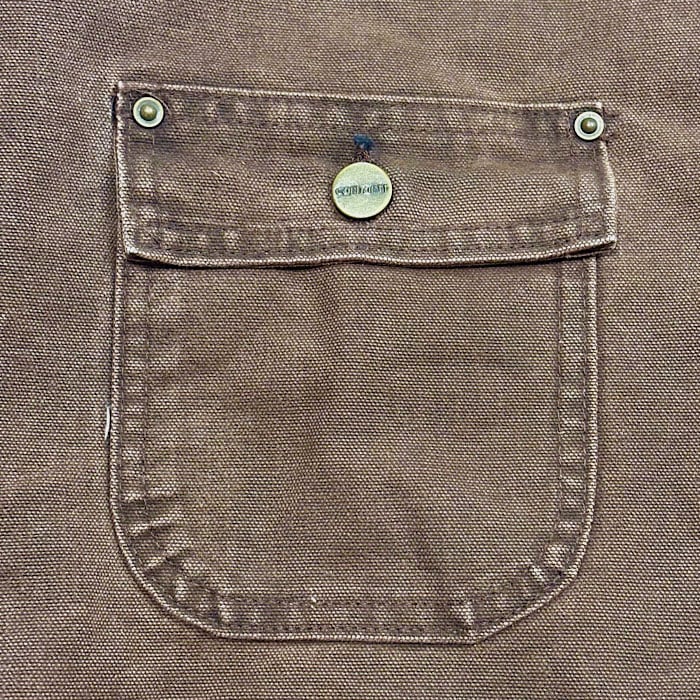 00's CARHARTT CHORE COAT Made in USA XL/CHOCOLATE 2000年代