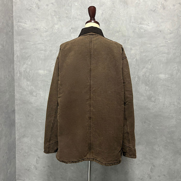 carhartt 00s USA製 チョアコート CHT フェード◎ XL 00's CARHARTT CHORE COAT Made in USA XL/CHOCOLATE 2000年代