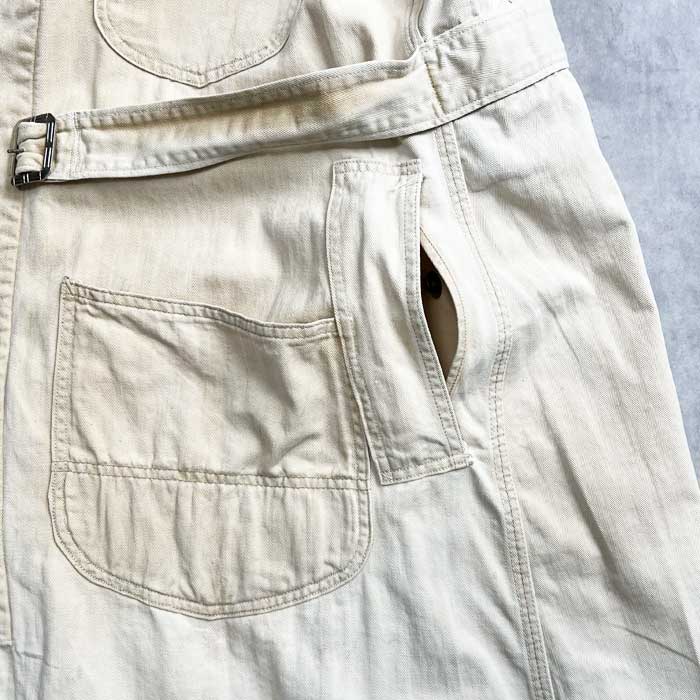 Vintage USA製 RUBIE'S ヘリンボーン インバネスコート Lee 40s ショップコート ヘリンボーン vintage リー ワーク