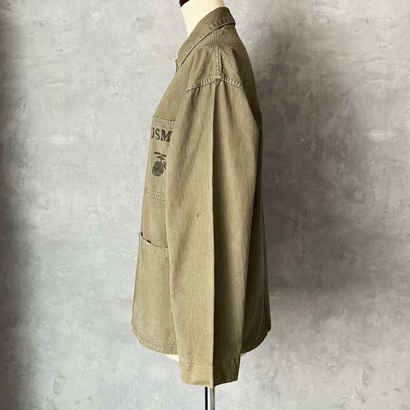 40'S USMC P-47 HBT Utility Jacket 40年代 アメリカ海兵隊 P-47