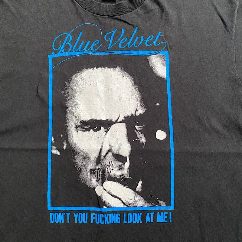 90's BLUE VELVET by David Lynch T-Shirt Made in USA BLACK/XL 90