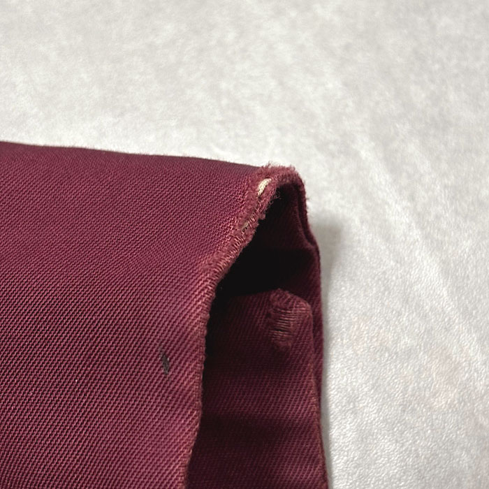 50'S Mac Phergus Sports Wear Rayon Open Collar Box Shirt Burgundy