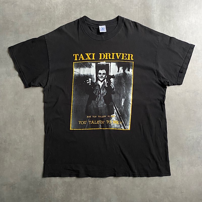 90's TAXI DRIVER MOVIE T-Shirt BLACK/XL 90年代 