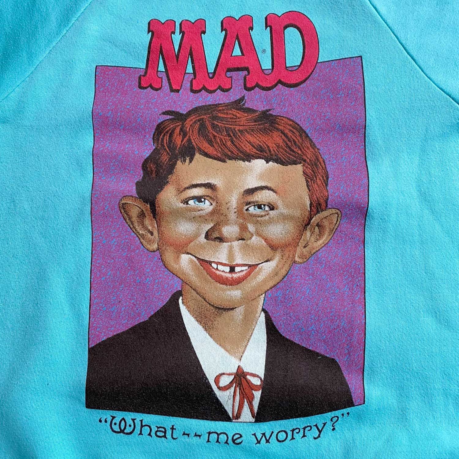 80's MAD MAGAZINE PRINT SWEAT SHIRTS 80ǯ塡ޥåɥޥ ץ å 