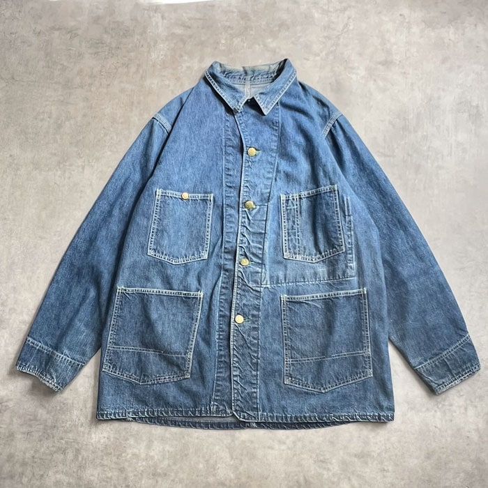 VINTAGE 50's OSHKOSH B'GOSH DENIM CHORE JACKET ヴィンテージ 50年代