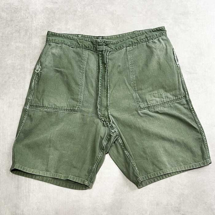 VINTAGE 60'S U.S ARMY CUT OFF BAKER PANTS OG-107 W40