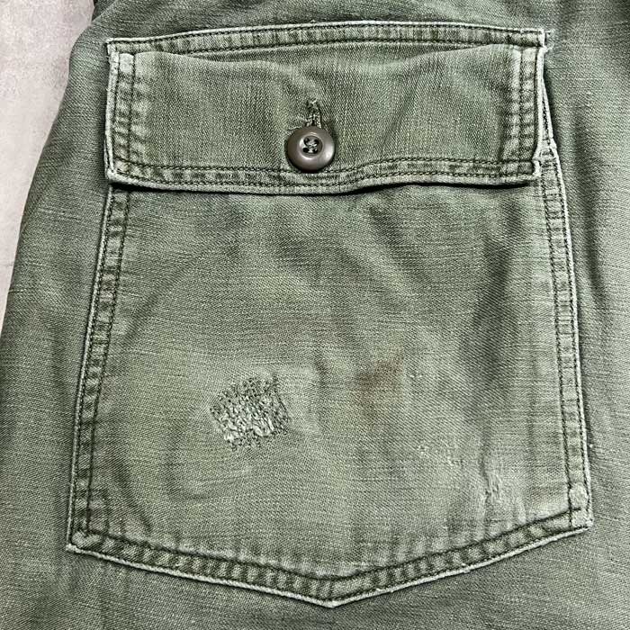 VINTAGE 60'S U.S ARMY CUT OFF BAKER PANTS OG-107 W40