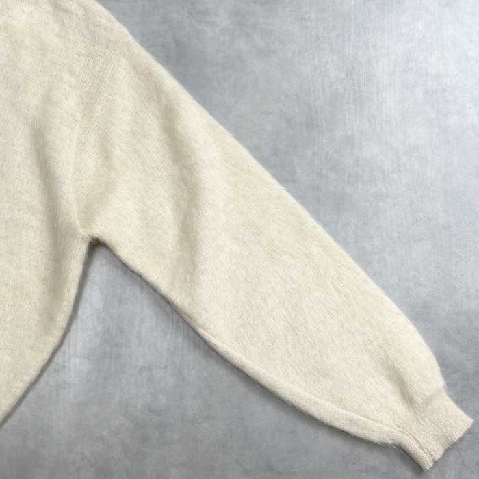 60'S ARROW Mohair Cardigan CREAM/L 60年代 アロー モヘア