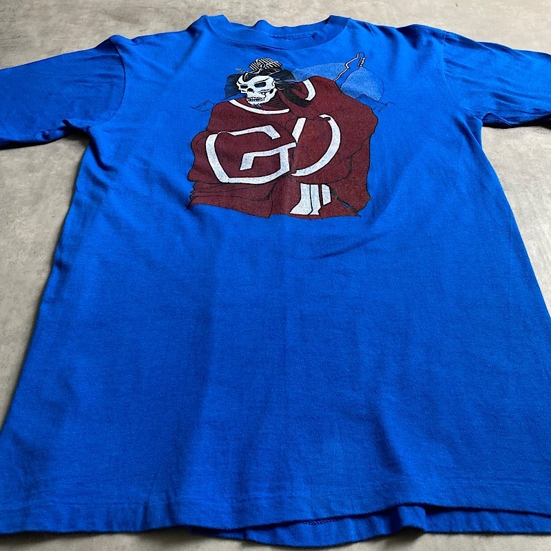 80's GRATEFUL DEAD SAMURAI BAND T-shirts Made in USA BLUE/L 90年代
