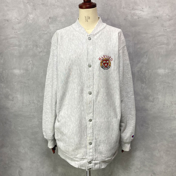Champion USA製 REVERSEWEAVE snap cardigan 90's Champion Reverse Weave Snap Cardigan Made in USA/XL 90