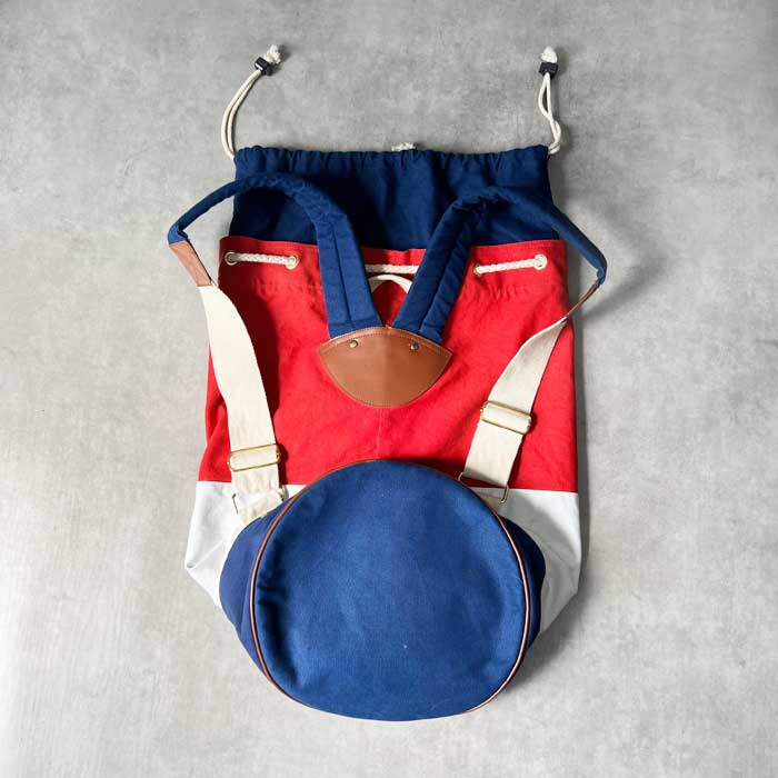 DISNEY CRUISE LINE SEA BACKPACK RED WHITE BLUE ディズニー クルーズ