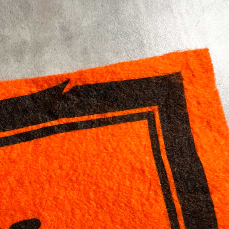 70'S PEANUTS Felt Pennant SNOOPY/ORANGE 70年代 ピーナッツ フェルト