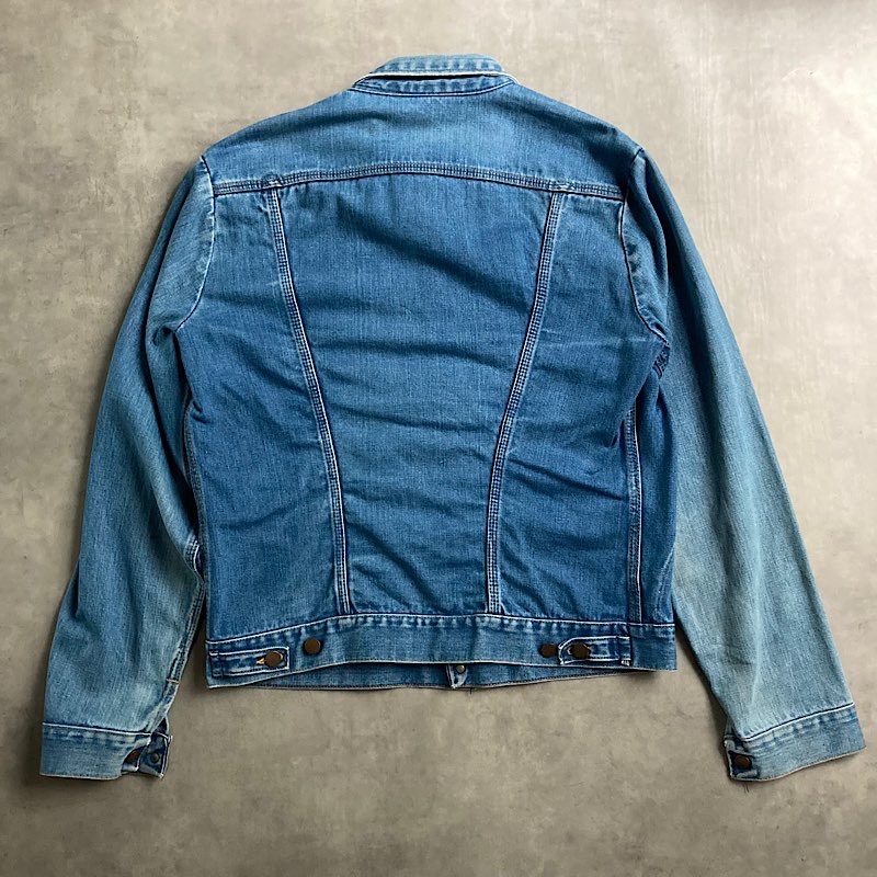 80's WRANGLER 136MJ Denim Jacket Made in USA/44long 80年代
