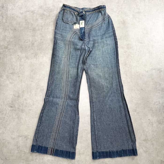 VITAGE 70's Lee JUNIORS RAINBOW STICH FLARE JEANS Made in USA ơ ꡼ ˥ 쥤ܡ ƥå ե쥢ѥġꥫ 