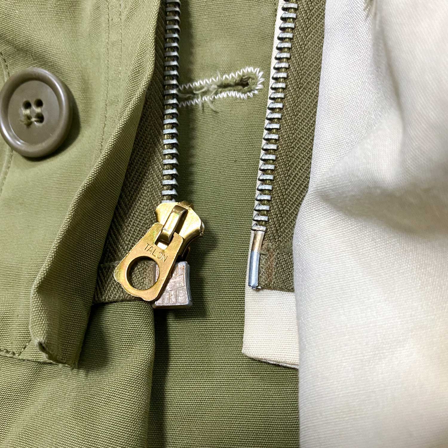 40's US ARMY M-42 Mountain Division Reversible Coat With Pile